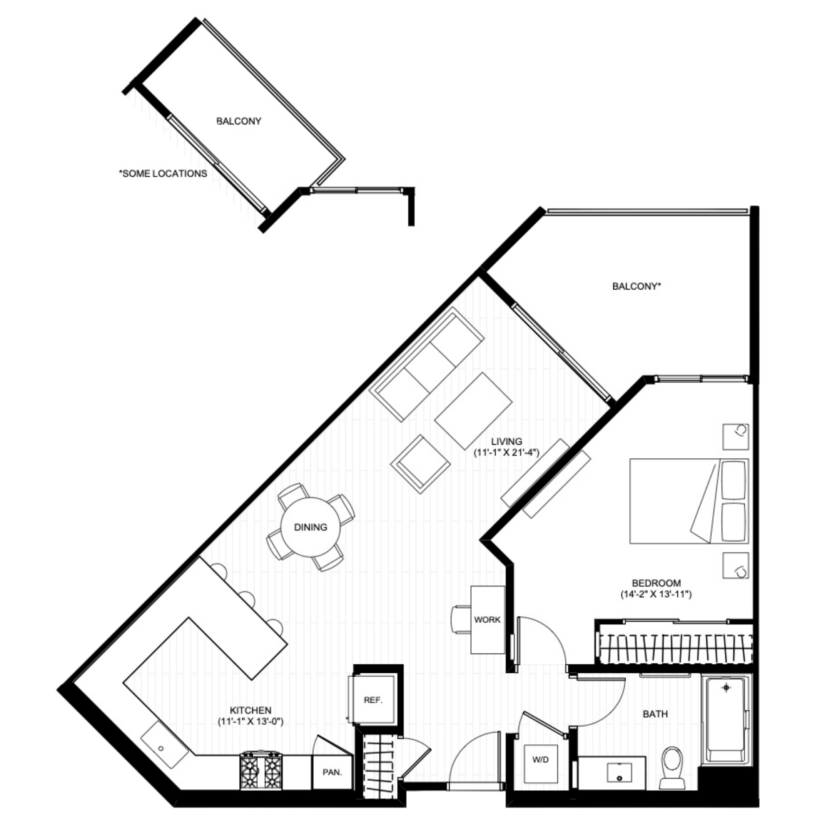 Floor Plans | Apartments in Mission Valley | Alexan Gallerie